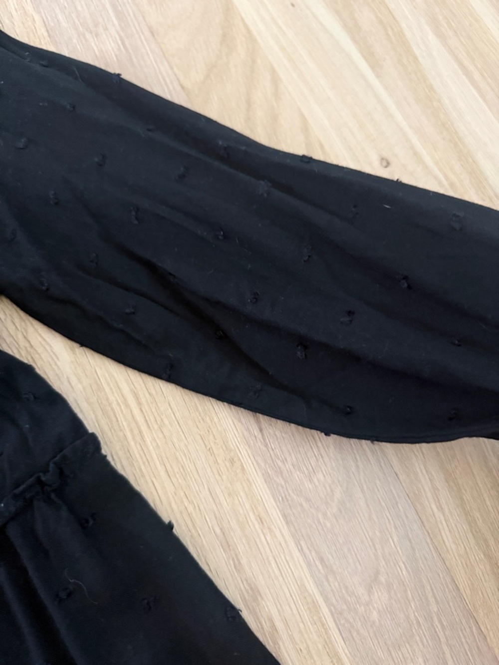 Zara Black Ruffled Button-Front Mini Dress - Picture 4 of 4